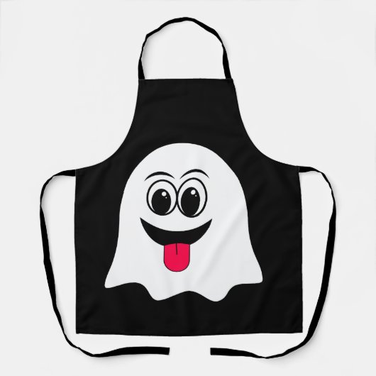Funny Ghost emoji! Schürze (Vorderseite)