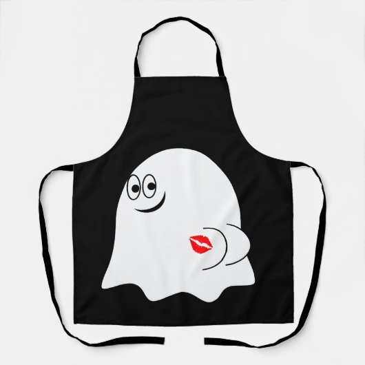 Funny Ghost emoji! Schürze (Vorderseite)