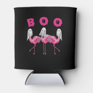 Funny Ghost Flamingo Boo Halloween Kostümgeschenke Dosenkühler