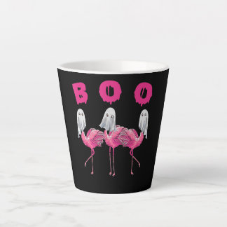 Funny Ghost Flamingo Boo Halloween Kostümgeschenke Milchtasse