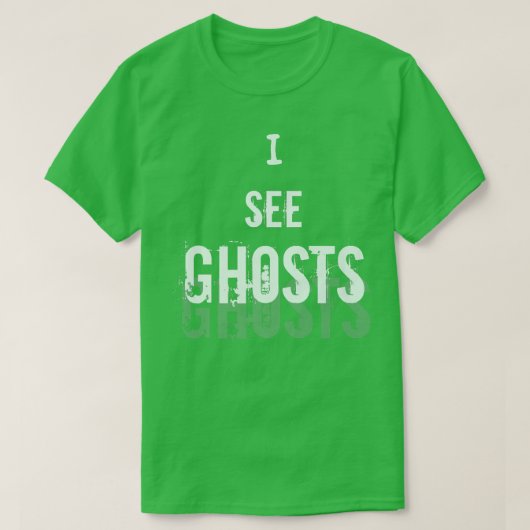 Funny Ghost Hunter Design für Horror Spuk House T-Shirt (Design vorne)