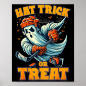 Funny Ghost Ice Hockey Player Halloween Costume Me Poster (Vorne)