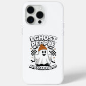 Funny Ghost iPhone Case - Ich Ghost Menschen das g (Rückseite)