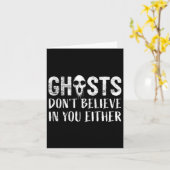 Funny Ghost Jagd Paranormal Investigator Geister Karte (Gelbe Blume)