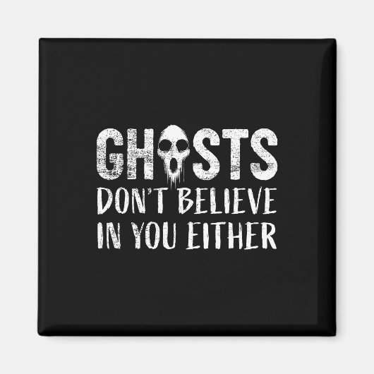 Funny Ghost Jagd Paranormal Investigator Geister Magnet (Vorne)