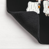 Funny Ghost Kühe Halloween Tiere Kuh Lover Spook Mousepad (Ecke)