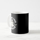 Funny Ghost Nurse Halloween Kaffeetasse (Vorderseite Links)