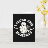 Funny Ghost Nurse Halloween Karte (Gelbe Blume)