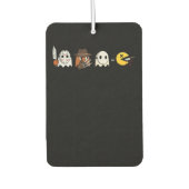 Funny ghost parody of Halloween gamers Autolufterfrischer (Vorderseite)