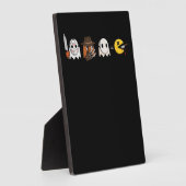 Funny ghost parody of Halloween gamers Fotoplatte (Seite)