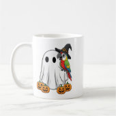Funny Ghost Parrot Pumpkin Halloween Kids Mens Wom Kaffeetasse (Links)