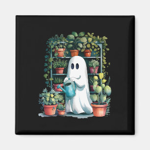 Funny Ghost Pflanze Spooky Season Trick oder Treat Magnet