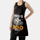 Funny Ghost Puff Dies ist Bootsheet Schürze (InSitu)