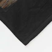 Funny Ghost Pumpkin Cute Halloween Patchwork Art Fleecedecke (Ecke)