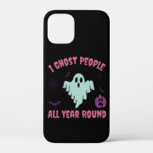Funny Ghost Quote Halloween Case-Mate iPhone Hülle (Rückseite)