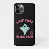 Funny Ghost Quote Halloween Case-Mate iPhone Hülle (Rückseite)