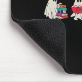 Funny Ghost Reading Bücher Niedliche Spooky Hallow Mousepad (Ecke)