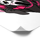 Funny Ghost ruft Halloween-Kostüm No You Hang Poster (Ecke)