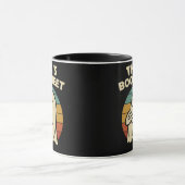 Funny Ghost "This Is Boo Sheet" Retro Halloween Tasse (Zentrum)