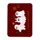 Funny Ghosts, die für ein Bild posten | Foto Magne Magnet (Vertikal)