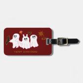 Funny Ghosts, die für ein Bild posten | Gepäckmark Gepäckanhänger (Vorderseite horizontal)