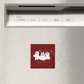 Funny Ghosts, die für ein Bild posten | Magnet (In Situ (Geschirrspüler))