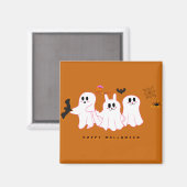 Funny Ghosts, die für ein Bild posten | Magnet (Vorderseite/Rückseite)
