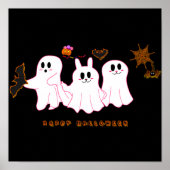 Funny Ghosts, die für ein Bild posten | Poster (Vorne)