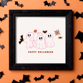 Funny Ghosts, die für ein Bild posten | Poster