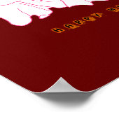 Funny Ghosts, die für ein Bild posten | Poster (Ecke)