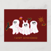 Funny Ghosts, die nach einer Postkarte für Bilder (Vorderseite)