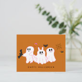 Funny Ghosts, die nach einer Postkarte für Bilder  (Stehend Vorderseite)