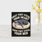 Funny Ghound Art For Men Women Kids Puppy Ghound L Karte (Gelbe Blume)