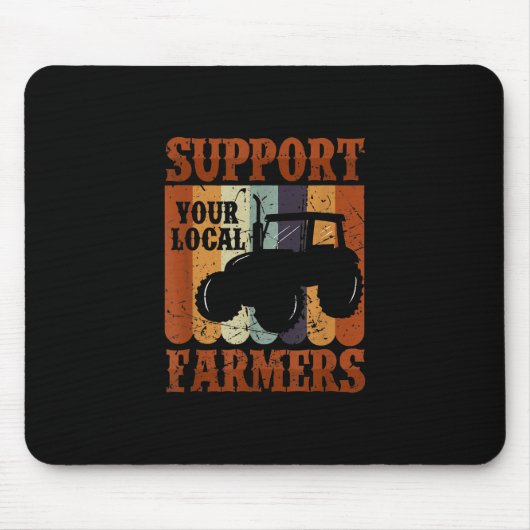 Funny Gift Bauer Hühnerfarm Ziege Zuchtgeschenk Mousepad (Vorne)