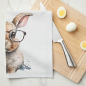 Funny Gift , Bunnie , Kaffee , Friend Geschenk Geschirrtuch (Viertel Falte)