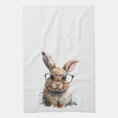 Funny Gift , Bunnie , Kaffee , Friend Geschenk Geschirrtuch (Vertikal)