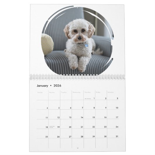 Funny Gift Crapping Dog Kalender (Jan 2026)