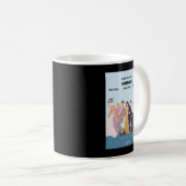 Funny Gift Donna Art Maggiore Kaffeetasse (VorderseiteRechts)