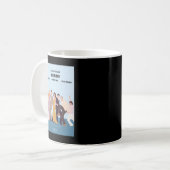Funny Gift Donna Art Maggiore Kaffeetasse (Vorderseite Links)