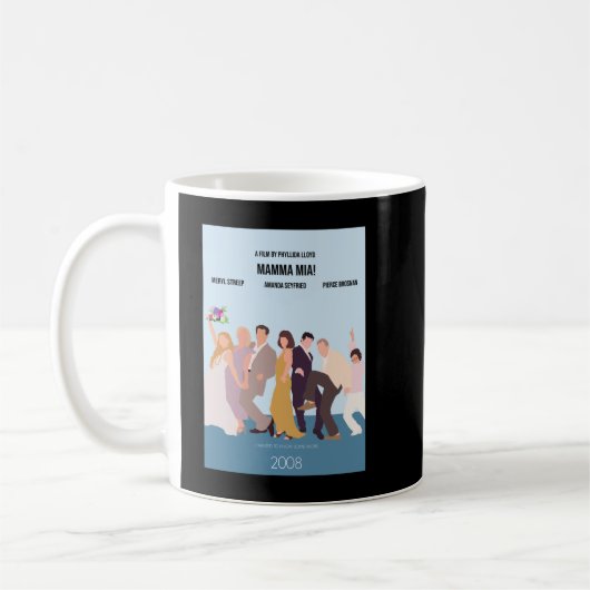 Funny Gift Donna Art Maggiore Kaffeetasse (Links)