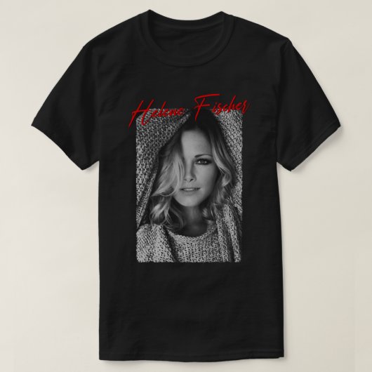 Funny Gift Famous Helene Beautiful Fischer Female T-Shirt (Design vorne)