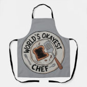 Funny Gift for Cooks: Das weltweit beste Koch-Desi Schürze (Vorderseite)
