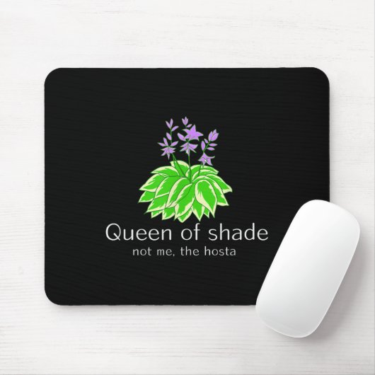 Funny Gift For Gardeners Hosta Plant Queen Of Shad Mousepad (Mit Mouse)