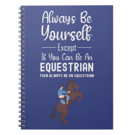 Funny Gift For Horseback Riders Horse Lovers Humor Notizblock