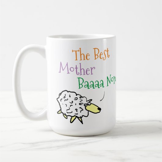 Funny Gift for Mum - Best Mother Coffee Tasse (Links)