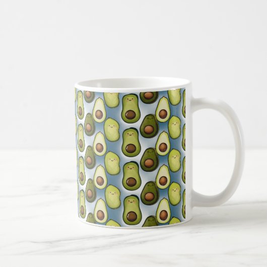 Funny Gift für Avocado Liebhaber Kaffeetasse (Rechts)