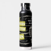 Funny Gift für Bauunternehmer Trinkflasche (Links)