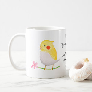 Funny Gift für Cockatiel Besitzer Niedlicher Indi Kaffeetasse