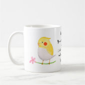 Funny Gift für Cockatiel Besitzer Niedlicher Indiv Kaffeetasse (Links)