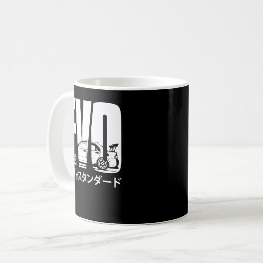 Funny Gift für Evo Kaffeetasse (Vorderseite Links)